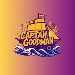An emblem for Captain Goodman, the rap artist