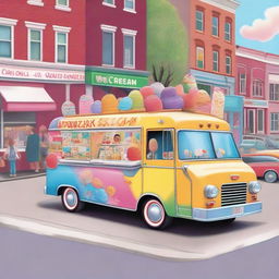 A high-quality digital art image featuring a whimsical scene