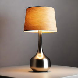 A high-resolution photograph of a stylish table lamp