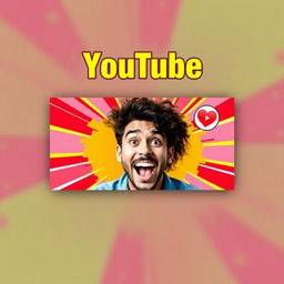 A vibrant and eye-catching YouTube thumbnail featuring a striking background with bold colors that capture attention