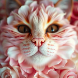 A detailed close-up shot of a beautifully styled, flower-themed design reminiscent of Lana Del Rey's aesthetic