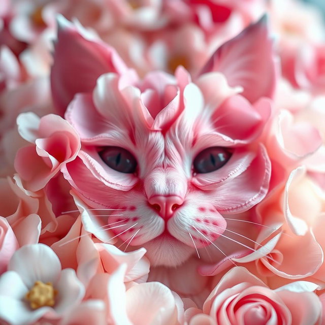 A detailed close-up shot of a beautifully styled, flower-themed design reminiscent of Lana Del Rey's aesthetic