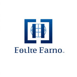A solid and formal logo design for an organization, featuring a clean and professional aesthetic
