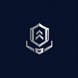 A solid and formal logo design for an organization, featuring a clean and professional look