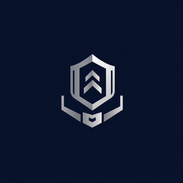 A solid and formal logo design for an organization, featuring a clean and professional look