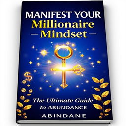 An engaging book cover for 'Manifest Your Millionaire Mindset: The Ultimate Guide to Abundance'