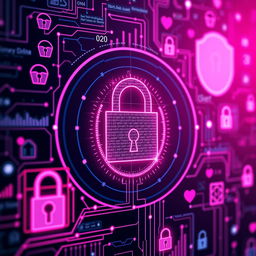 A striking image representing the integration of artificial intelligence in fraud detection for financial security