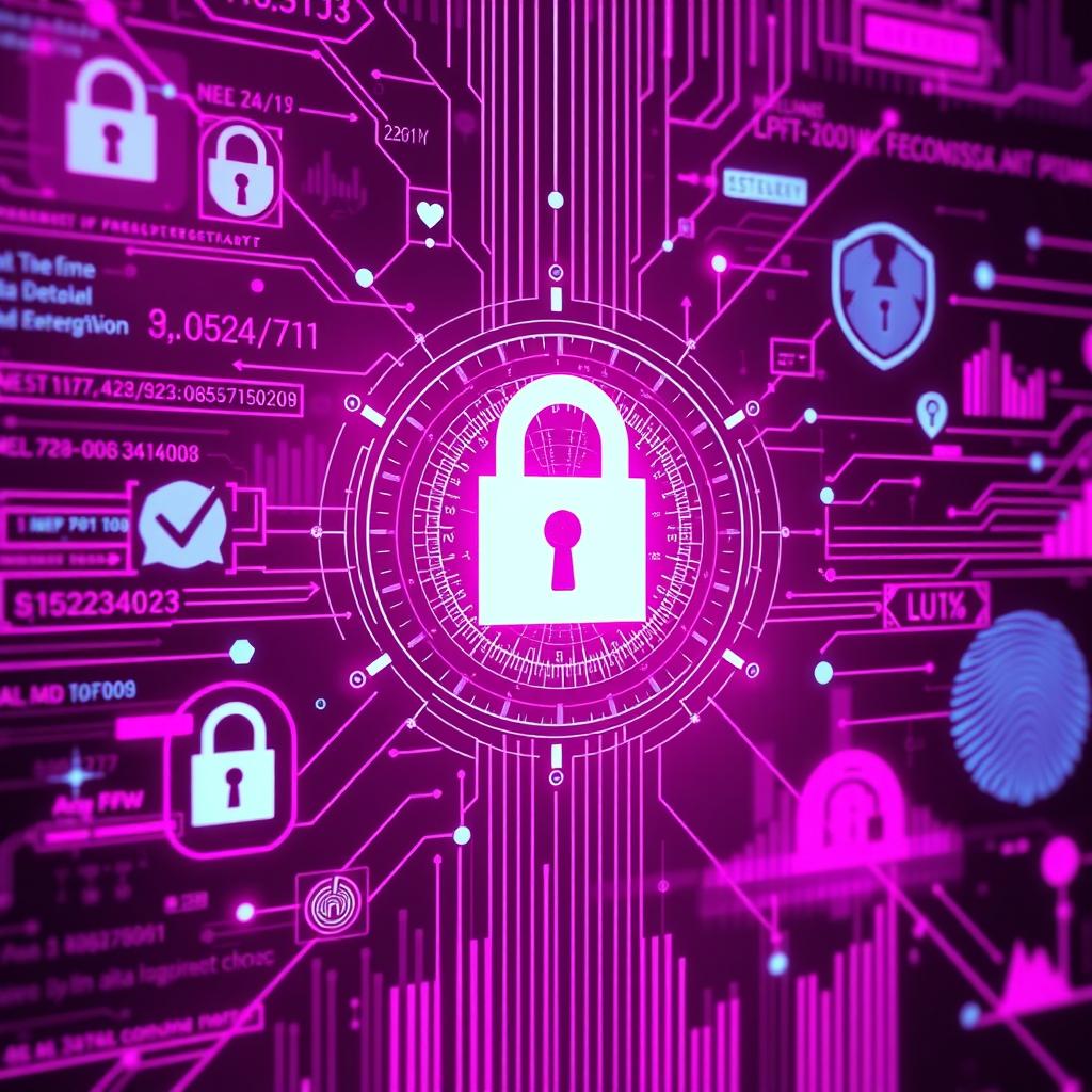 A striking image representing the integration of artificial intelligence in fraud detection for financial security