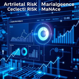 An insightful image illustrating the role of artificial intelligence in credit risk management