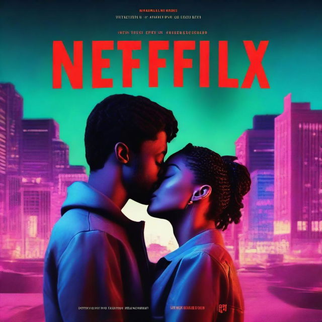 A high-quality digital rendering of a Netflix cover for 'Toxic Love'