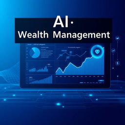 A refined image showcasing the application of artificial intelligence in wealth management