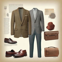 An image showcasing an outfit that exudes old money casual elegance