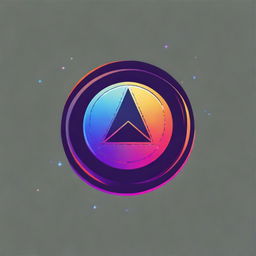 A captivating digital art image of a fortune teller's logo