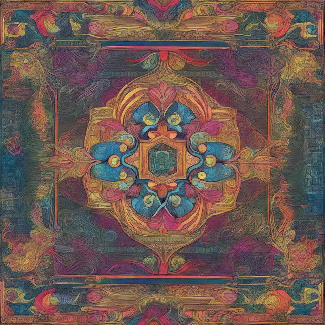 This is a highly detailed digital art image designed to be a book cover