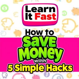 The logo of the 'Learn It Fast' channel prominently displayed at the top, featuring a modern and sleek design with educational-themed elements