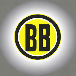 This is a digital art representation of the Borussia Dortmund football club logo