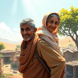 Despite living in poverty, Uwais al-Qarni is depicted as having a heart rich in faith and love