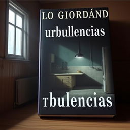 A hyper-realistic book cover for a novel titled "Turbulencias" with the author's name "Pablo Giordano" displayed clearly and prominently