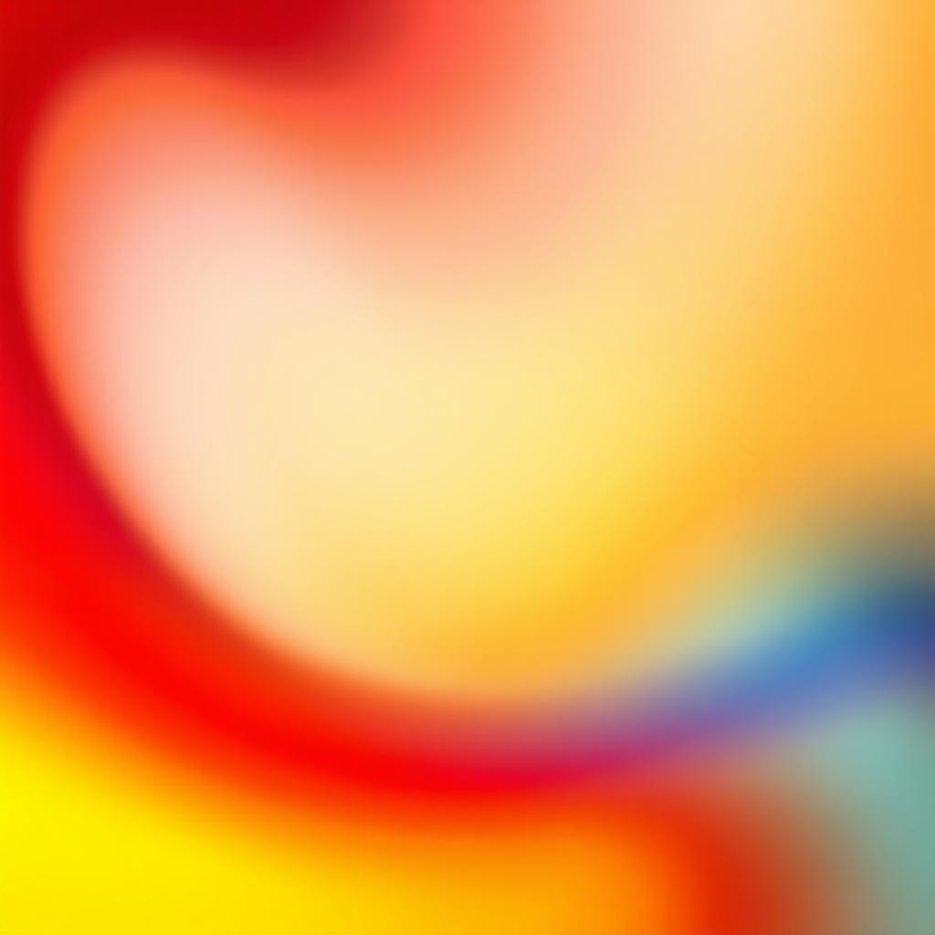 An abstract representation of a color gradient focusing on warm colors, such as reds, oranges, and yellows, conveying a sense of closeness in spatial perception