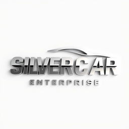 A modern and professional logo design for 'SILVERCAR ENTERPRISE'