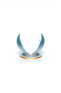 A conceptual image symbolizing leadership and inspiration, featuring abstract representations of silent echoes