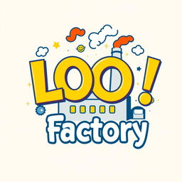 A playful and vibrant typography design featuring the word 'LOL' in bold, playful fonts using bright colors like yellow, orange, and red