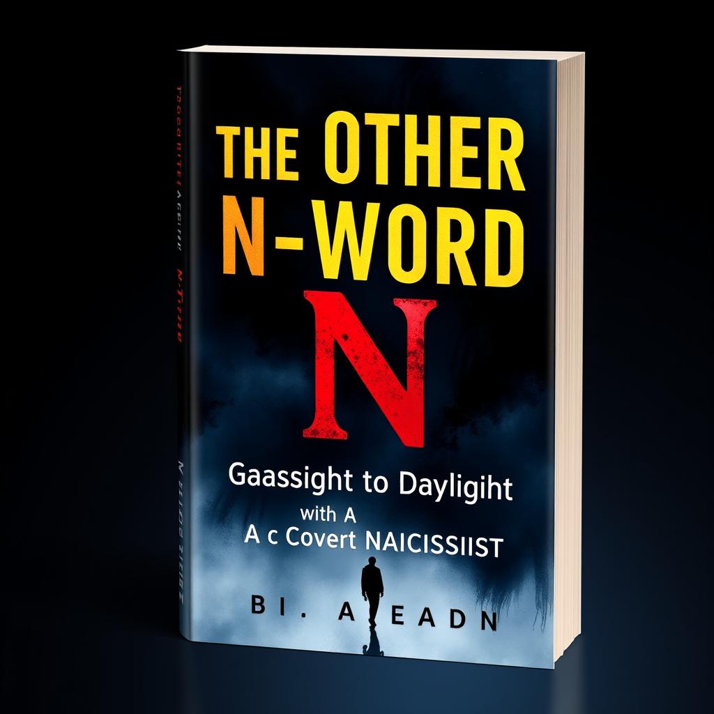 An eye-catching book cover design titled 'The Other N-Word from Gaslight to Daylight With A Covert Narcissist'