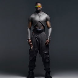 male in futuristic casual Igbo attire