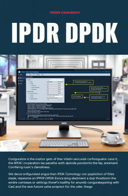 A detailed visual guide showcasing the configuration process of IPDR DPDK as described in Yerden Zhumabekov's System Administration Handbook