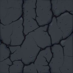 A detailed 2D texture of asphalt, designed for a game environment