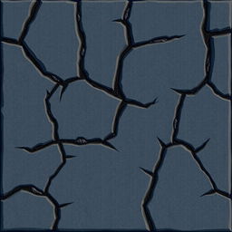 A side view texture of asphalt, specifically designed for a 2D game