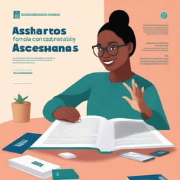 Esta é uma capa de livro digital de alta qualidade que transmite uma sensação de acolhimento e segurança