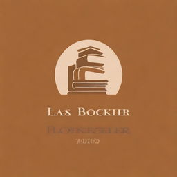 A high-quality digital art image of a logo for a local bookseller