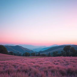 A beautifully composed photograph featuring a serene landscape with vibrant colors