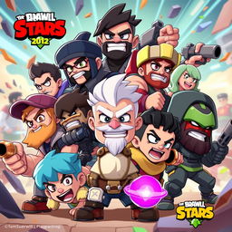 The personality traits of various brawlers from Supercell's Brawl Stars, featuring a diverse array of characters displaying their unique behaviors and characteristics
