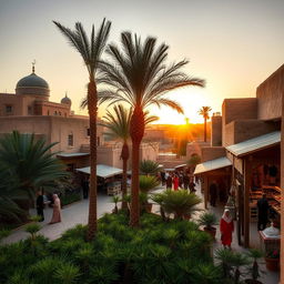A beautiful walkthrough in the historical city of Yazd, showcasing the unique desert architecture with mud-brick buildings, winding streets, and vibrant bazaars