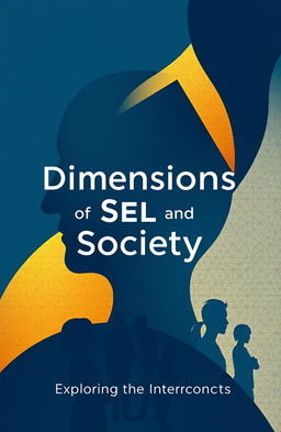 A cover page design for a book titled "Dimensions of Self and Society"