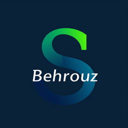 A modern and sleek logo design featuring a prominent capital letter 'S' as the central element