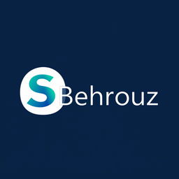 A modern and sleek logo design featuring a prominent capital letter 'S' as the central element