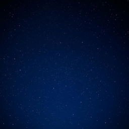 A stunning night sky filled with countless twinkling stars, accompanied by the soft sounds of nature, perhaps the gentle rustle of leaves or the distant chirping of crickets