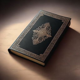 A high-quality digital art image that depicts the cover of a book