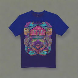 A digital art of a high-quality, stylish t-shirt design