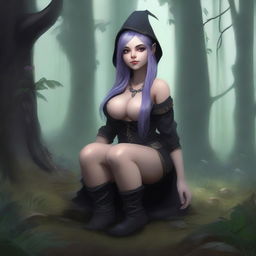 A high-quality digital art illustration features a gnome woman from the World of Warcraft universe