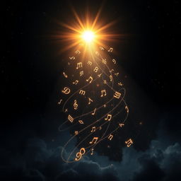 A striking book cover design featuring a dark yet bright cosmic background