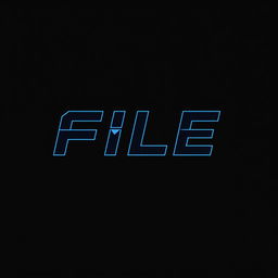 A sleek and modern logo design for 'FILE GROUP™', representing an advanced gaming theme
