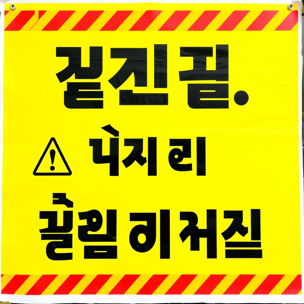 A warning poster featuring bold, attention-grabbing letters displaying the phrases "අන්ත්‍රාවයි