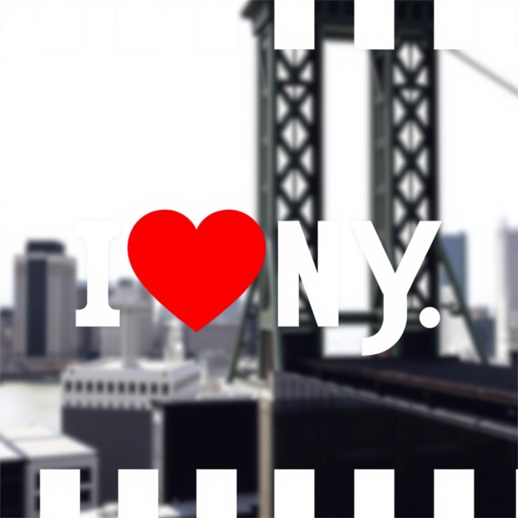 A clear and high-quality image of the iconic "I ❤️ NY" logo