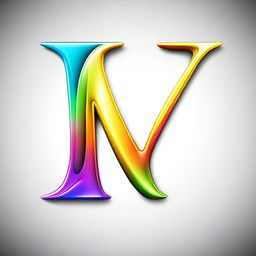 A high-quality digital art image that features a stylized, elegant letter 'K'