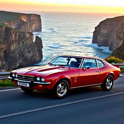 A beautifully detailed image of an Opel Manta B2 400, showcasing its classic sporty design