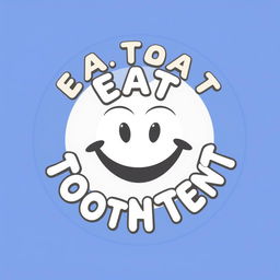 A circular logo design titled 'Eat Tooth Tent'